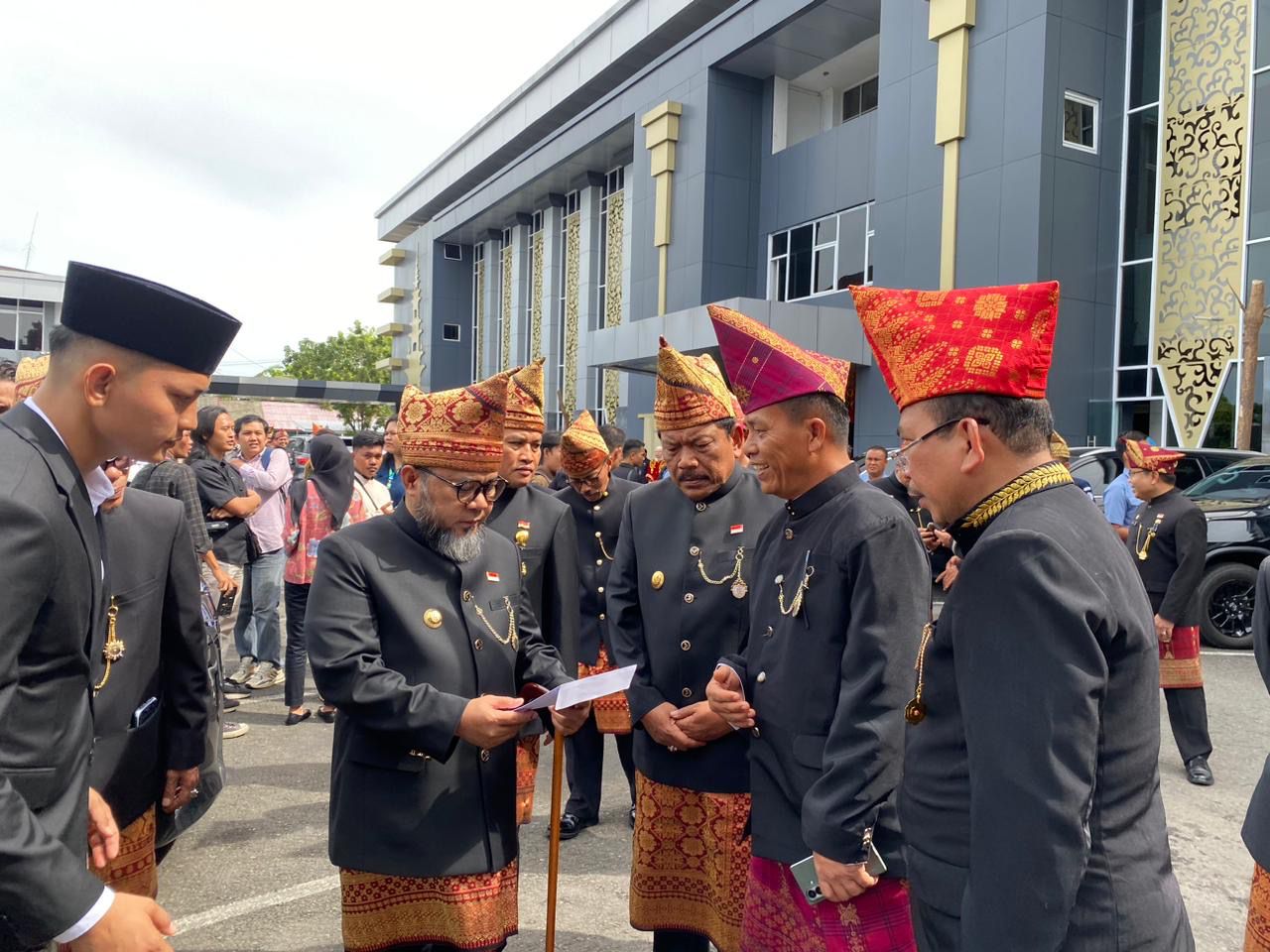 Kapolda Bengkulu Hadiri Upacara HUT ke-57 Provinsi Bengkulu di Kantor Gubernur