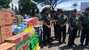 Korem 041/Garuda Emas Kirim Empat Truk Bantuan untuk Korban Banjir Bandang Sumatera Barat