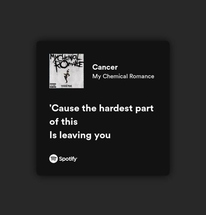 Makna Lagu Cancer My Chemical Romance dan Cerita Emosional di Baliknya