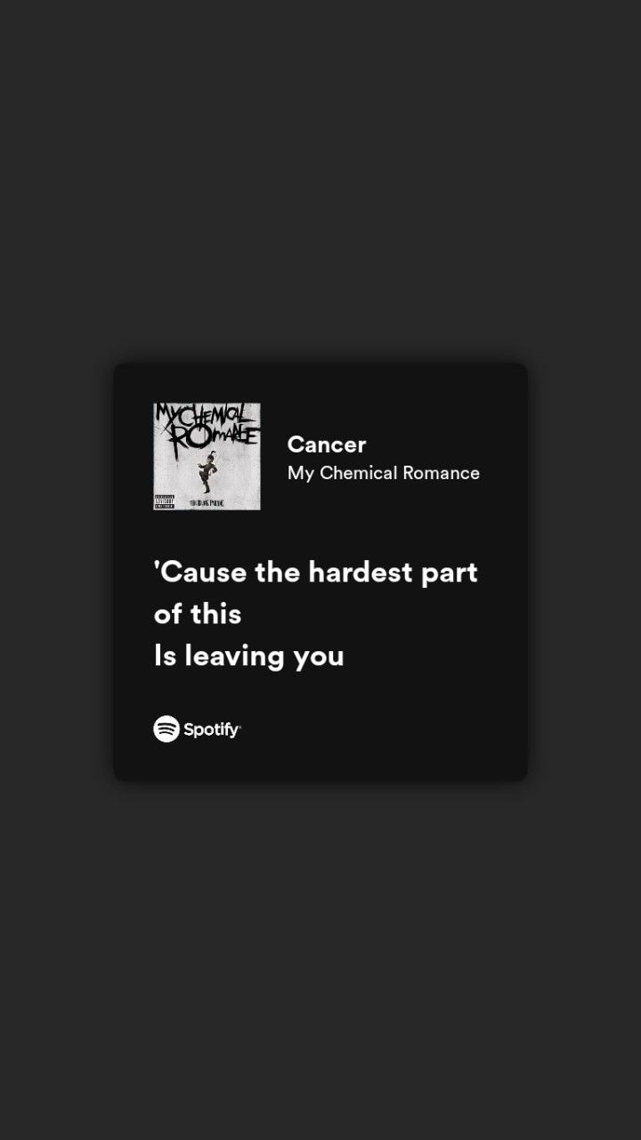 Makna Lagu Cancer My Chemical Romance dan Cerita Emosional di Baliknya